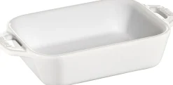Clearance Staub Ceramique Ovnfast Fad 14 cm, Hvid