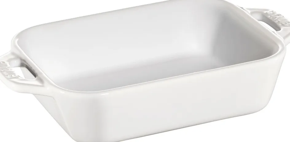 Clearance Staub Ceramique Ovnfast Fad 14 cm, Hvid
