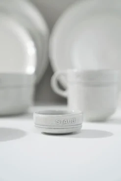 Staub Skåle|Spisestue > Dining Line Skålsæt 4 stk. 6 cm, Hvid Trøffel