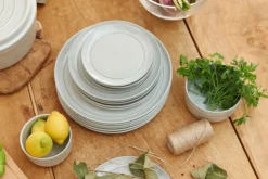 Outlet Dining Line Tallerken 26 cm, Hvid Trøffel Middagstallerkener