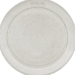 Sale Staub Dining Line Tallerken , Hvid Trøffel