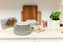 Hot Dining Line Tallerken , Hvid Trøffel Frokosttallerkener