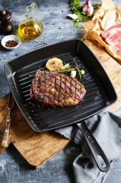Clearance Staub Grill Pans Grillpande , Sort