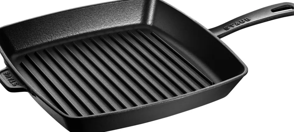 Hot Staub Grill Pans Grillpande , Sort