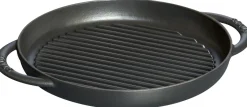 Staub Pander > Grillpande ?26 cm, Sort