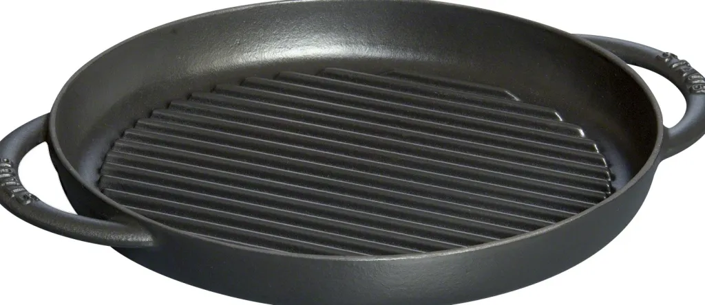 Staub Pander > Grillpande ?26 cm, Sort