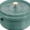 Staub Gryder Og Kasseroller > La Cocotte Cocotte 24 cm/3,7 L, Eukalyptus
