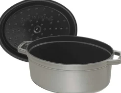 Sale Staub La Cocotte Cocotte 23 cm/2,25 L, Grafitgrå
