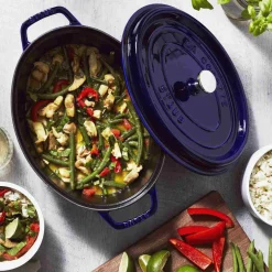 Discount Staub La Cocotte Cocotte 29 cm/4,25 L, Mørkeblå