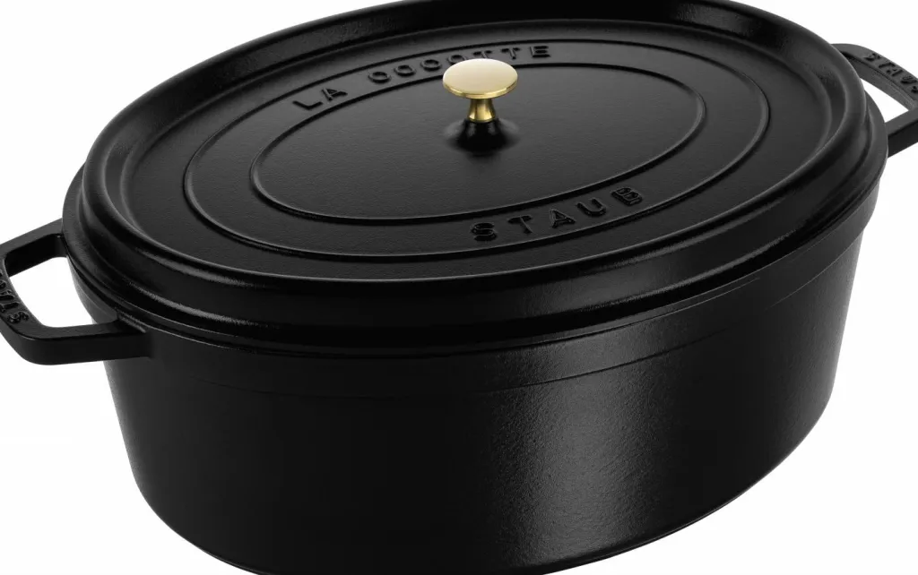 Staub Gryder Og Kasseroller > La Cocotte Cocotte 33 cm/6,75 L, Sort