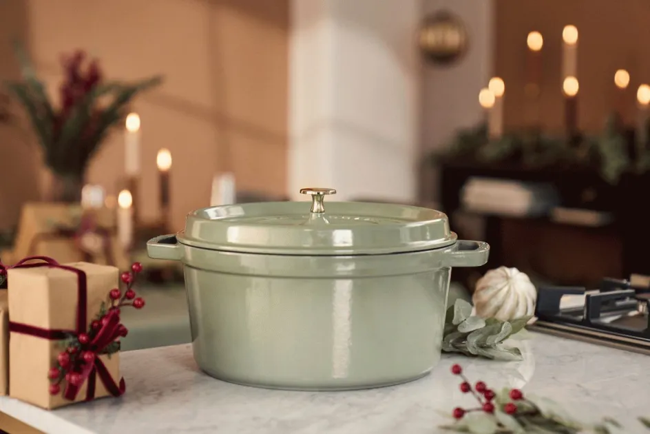 Hot Staub La Cocotte Cocotte 28 cm/6,75 L, Eukalyptus