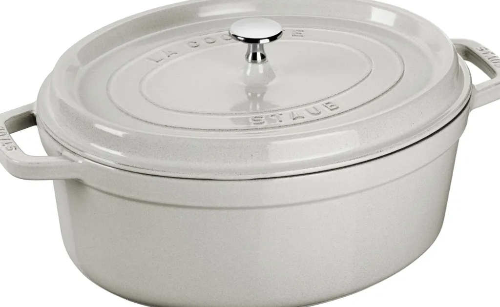 Hot La Cocotte Cocotte 33 cm/6,75 L, White Truffle Gryder Og Kasseroller