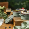 Staub Gryder Og Kasseroller > La Cocotte Mini Cocotte 10 cm/0,25 L, Eukalyptus