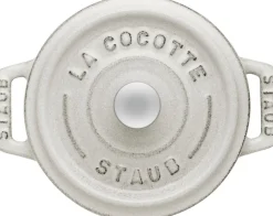 Outlet Staub La Cocotte Minigryde 10 cm/0,25 L, Hvid Trøffel
