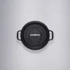 Clearance Staub La Cocotte Støbejernsgryde 24 cm/3,8 L, Sort/Krom