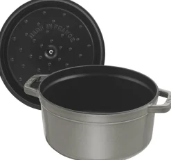 Hot Staub La Cocotte Støbejernsgryde 14 cm/0,8 L, Grafitgrå