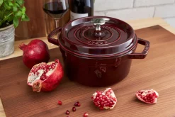 Discount La Cocotte Støbejernsgryde 24 cm/3,8 L, Gryder Og Kasseroller
