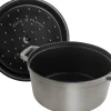 Staub Gryder Og Kasseroller > La Cocotte Støbejernsgryde 30 cm/8,4 L, Grafitgrå