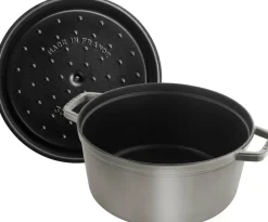 Staub Gryder Og Kasseroller > La Cocotte Støbejernsgryde 30 cm/8,4 L, Grafitgrå