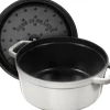 Outlet Staub La Cocotte Støbejernsgryde 18 cm/1,7 L, Hvid Trøffel