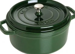 Hot Staub La Cocotte Støbejernsgryde 26 cm/5,2 L, Basilikum