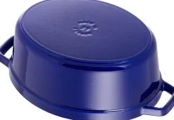 Staub Gryder Og Kasseroller > Oval Støbejernsgryde 31 cm/5,5 L,