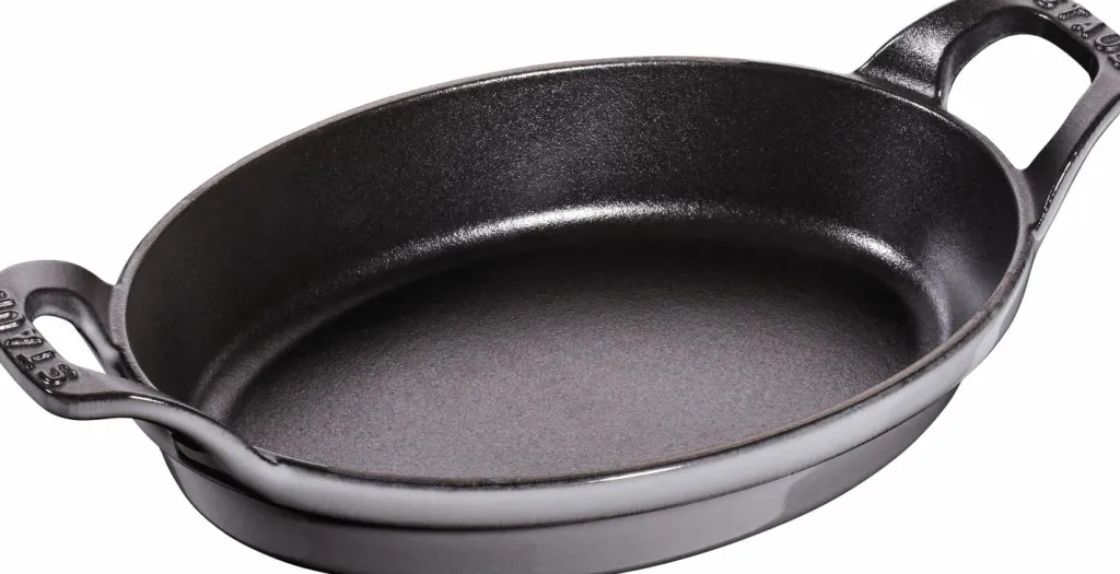 Staub Spisestue|Fade > Ovnfast Fad 21 cm, Grafitgrå