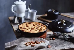 Staub Spisestue|Fade > Ovnfast Fad m. Låg 20 cm, Sort