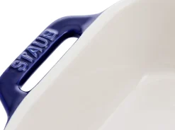 Staub Spisestue|Fade > Rektangulær Stentøjsfad , Blå