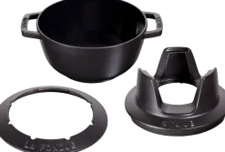 Clearance Specialties Fonduesæt , Sort Fondue