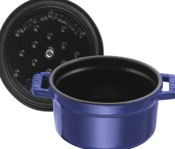 Discount Staub Støbejerngryde Ø10 cm/0,25 L, Mørkeblå