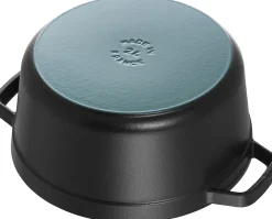 Staub Gryder Og Kasseroller > Støbejerngryde Ø16 cm/1,2 L, Sort