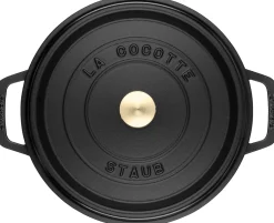 Best Staub Støbejerngryde Ø14 cm/0,8 L, Sort