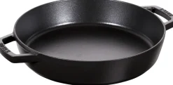 Staub Støbejernssauterpande 26 cm, Sort