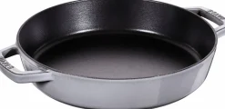 Staub Pander > Stegepande 26 cm, Grafitgrå