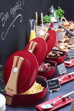 Online Trælågholder 34 cm, Bøg Tilbehør Til Gryder Og Pander