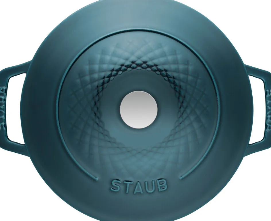 Discount Staub Twister Cocotte 24 cm/4 L, La-Mer