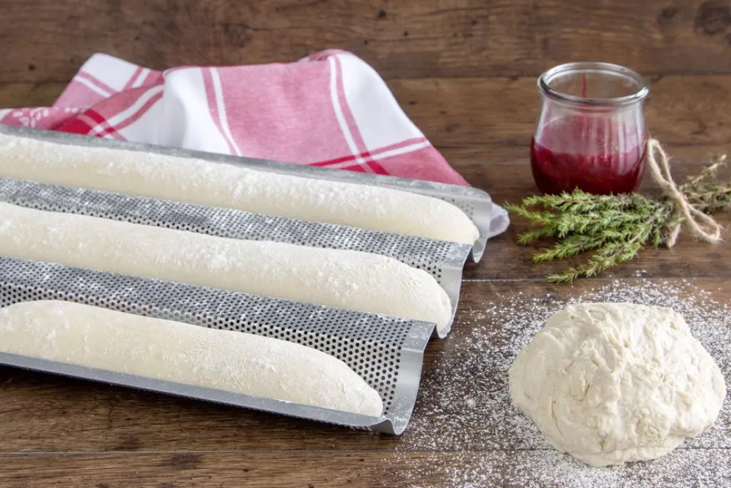 Discount Baguetteform 37 cm, Stål Bageforme