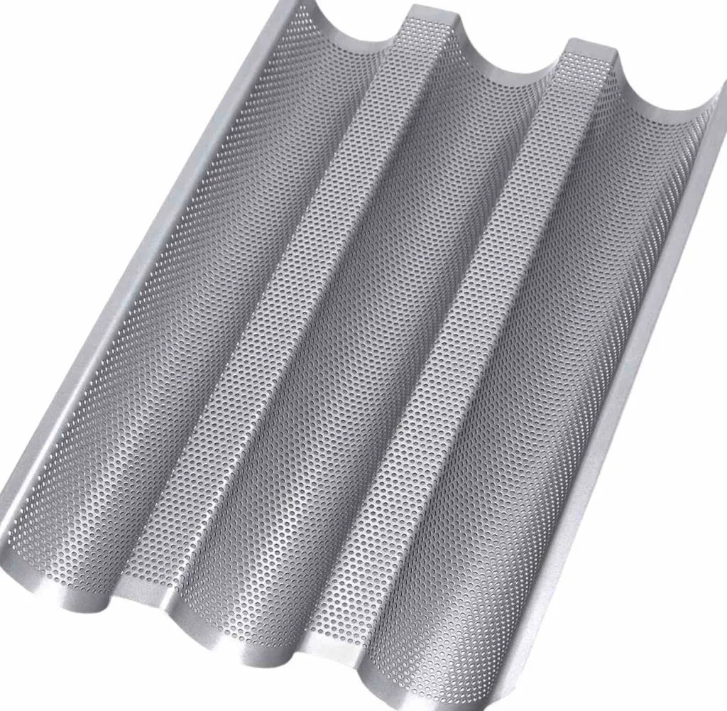 Discount Baguetteform 37 cm, Stål Bageforme