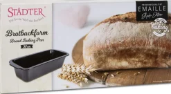 New Städter Emaille Brødform 30 cm, Sort