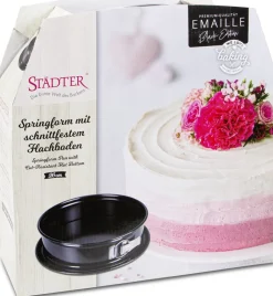 Emaille Springform Ø26 cm, Sort Bageforme
