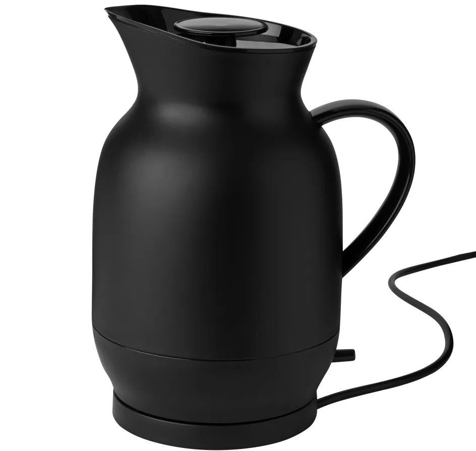 Clearance Stelton Amphora Elkedel 1,2 L, Soft Black