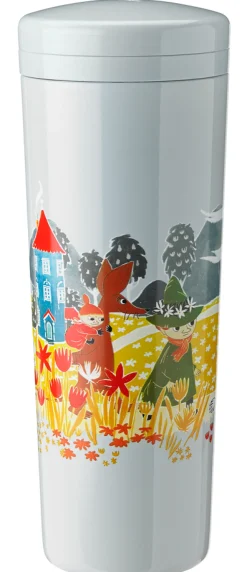 New Carrie Mumi Termoflaske 0,5 L, Moomin Sky Termoflasker Og Drikkedunke|Opbevaring Til Køkkenet