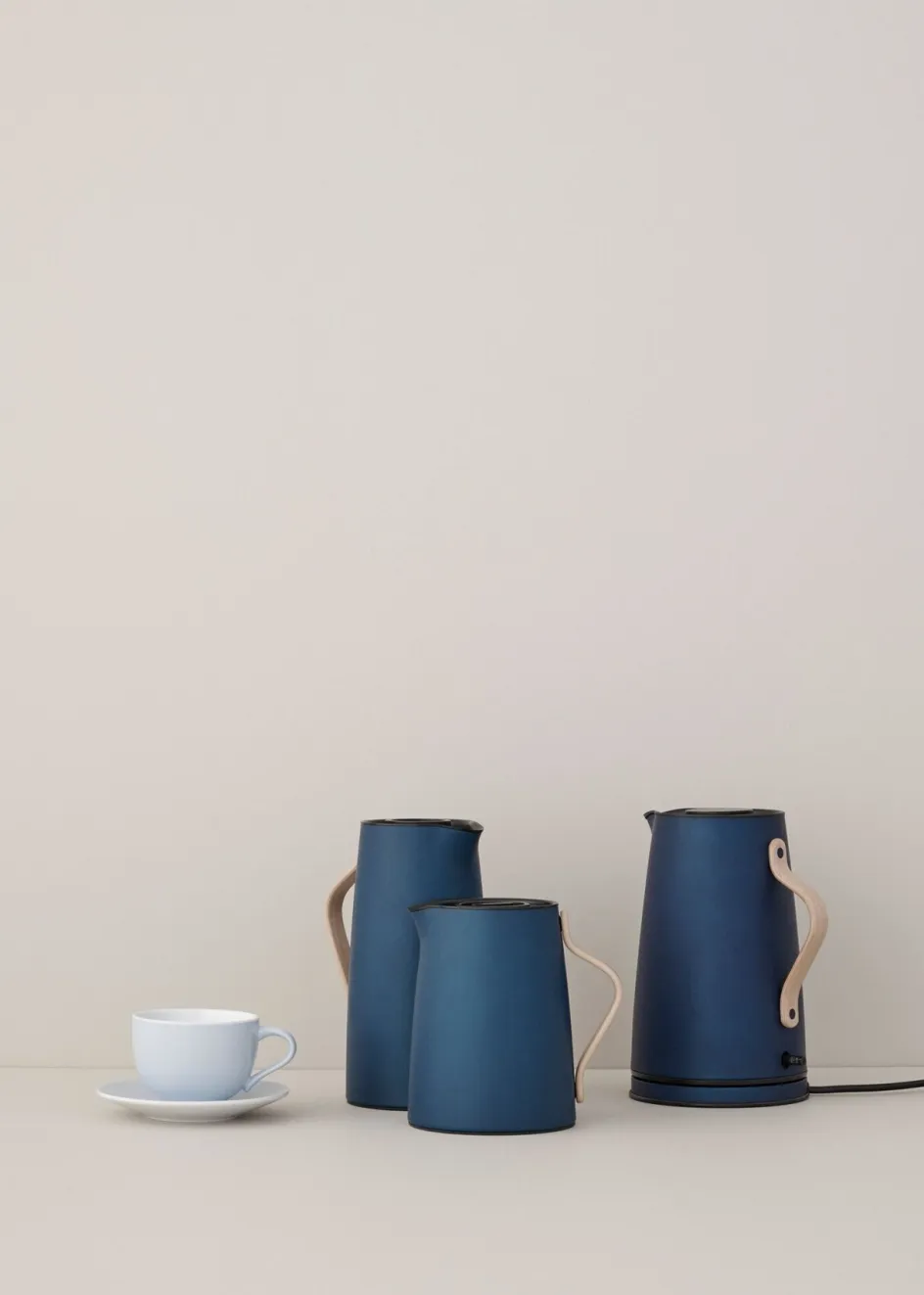 Online Stelton Emma Elkedel 1,2 L, Mørkeblå