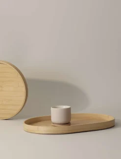 Stelton Serveringsbakker|Stue > Theo Serveringsbakke 40,5 cm, Bambus