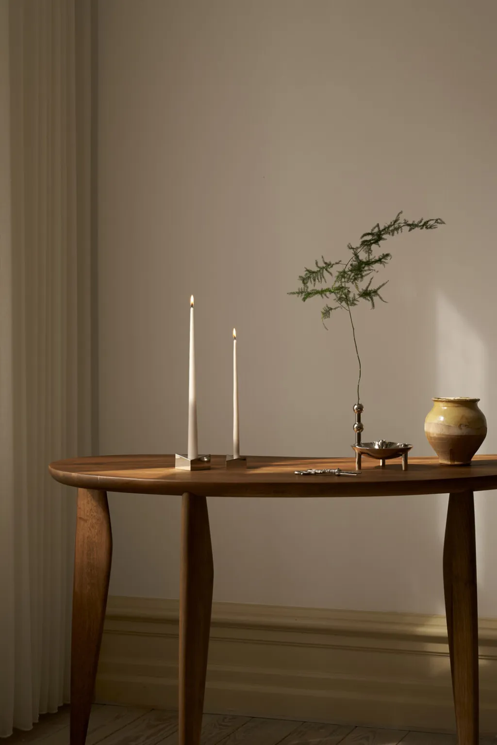 Stoff Nagel Stearinlys|Led Stearinlys > ester & erik Kertelys 4 stk 36 cm,