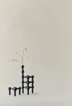 New Vase H10 cm, Stue|Lysestager