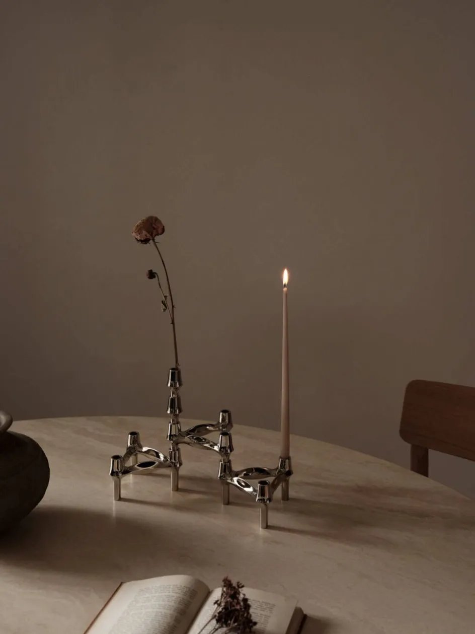 Clearance Stoff Nagel BMF Vase, Krom