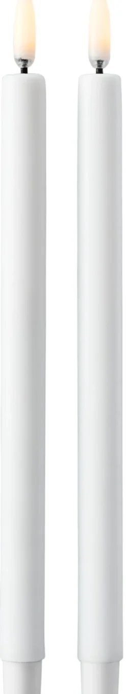 Online Stoff Nagel Kertelys by Uyuni Lighting LED 2 stk 20 cm, Hvid