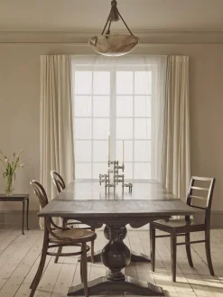 Clearance Quist Lysestage, Børstet Krom Lysestager